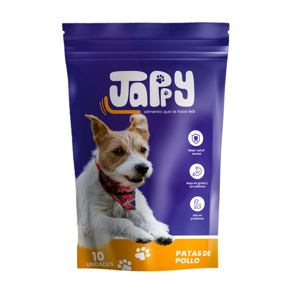 Jappy Snack patas de pollo para mascotas