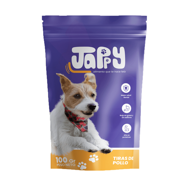 Jappy Snack Tiras de pollo para perros